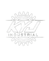K&J Industrial, SRL - Logo blanco