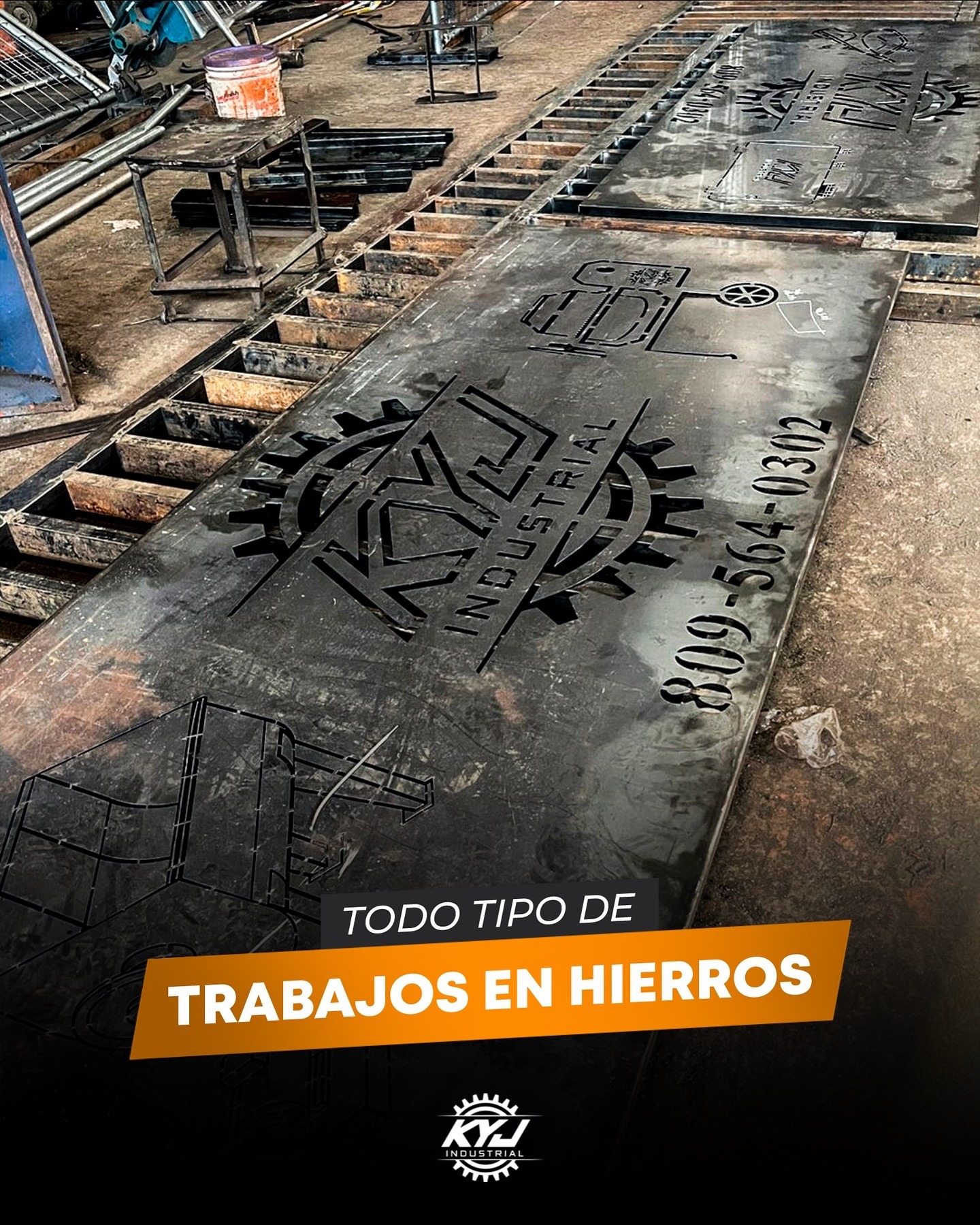 K&J Industrial, SRL - Trabajos en Hierro